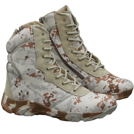 Double Safe Bottes Tactiques Camouflage Waterproof Jungle Strong Ankle Tactical Boots for Men