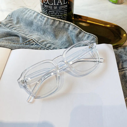 New Square Frame Eyeglasses Anti Blue Light Blocking Optical Glasses Fashion Designer Computer Glasses Men Women