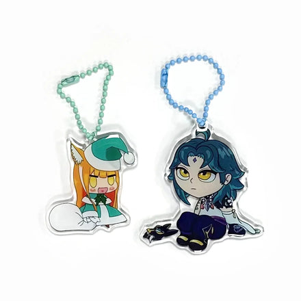 Anime Acrylic Keychain Anime Transparent Acrylic Wholesale Gift Custom Creative Charm