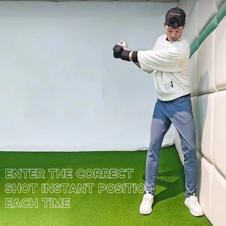 Golf Wrist Brace Gloves for Swing Training Prevent Early Extension and Wrist Casting Fix Hook Slice for Consistent Ball Strike