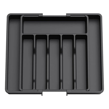 Hot Sale Expandable Utensil Tray Adjustable Compact Silverware Storage Tray Expandable Drawer Cutlery Storage Trays