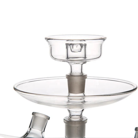 Wholesale Customizable Dimension Glass Ashcatcher Tray Hookah Accessories Shisha Glass AshCatcher Hookah Shisha Glass Ashtray