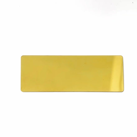 Special Nameplate for Laser Marking Custom Stainless Steel Paint Aluminum Laser Print Cut Engraved Nameplate