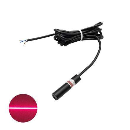 New High Stability Compact Mini D12mm 650nm 40mw 3V TTL Red Line Industrial Grade ACC Drive Type Laser Module