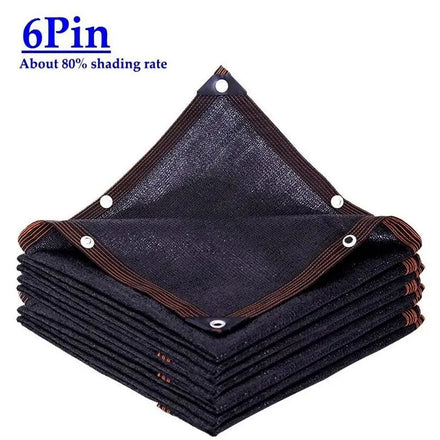 6 Pin 2mx3m Shading Outdoor Sun Shade Net Garden Pergola Sunshade Nets Succulent Plant Sun Shelter Car Shed HDPE Canopy Awning
