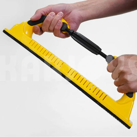 Karjoys KJ-0306 Customizable 70*400mm Yellow Plastic Rectangle Sanding Block OEM Support Adjustable Hand-Sanding Tool 1 Year