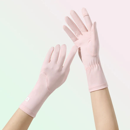 New Design Custom Outdoor Anti-UV Sunscreen Women Summer Cycling Sun protection Gloves