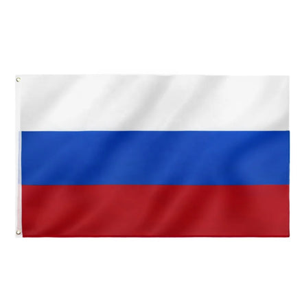 European World National Flags 3x5ft Double Sided Polyester Printed Color Bleeding Russian Russia Flag
