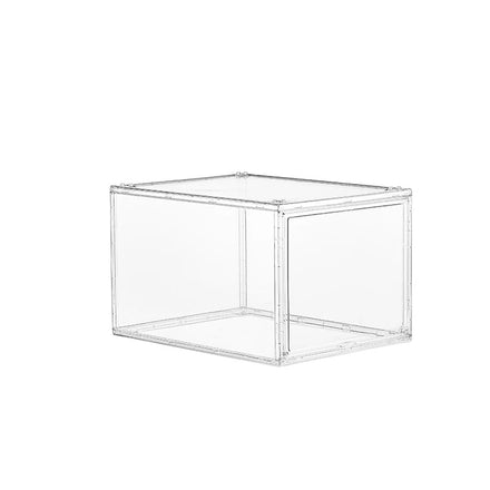 Acrylic Transparent Foldable PET Shoe Storage Box with Thickened Magnetic Closure Anti-Oxidation Moisture-Proof Multi-Functional