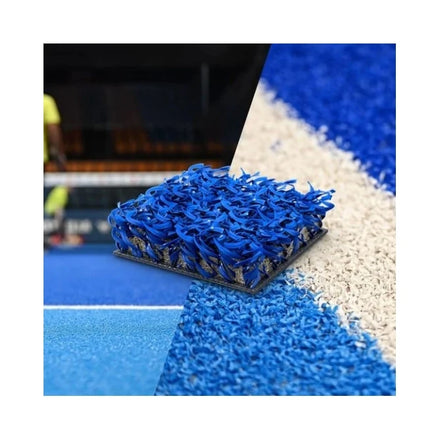 Blue Golf Grass Synthetic Turf Outdoor Paddle Tennis Court Supplier Artificial Lawn Golf Artificial Grass