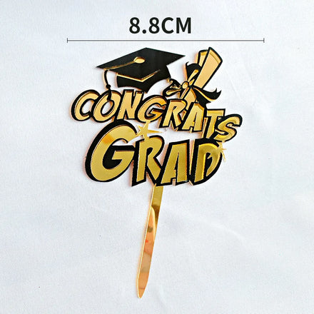 Wholesale 2025 New Graduation Cake Decorating Supplies Graduation Acrylic Cake Decorating Toppers