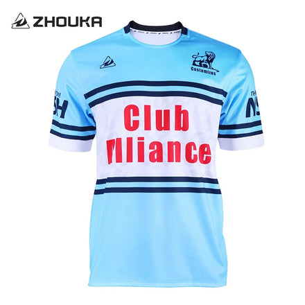 Wholesale Custom Design You Own Sublimation Men Rugby Jersey Uniform Shirt Customized Heavyweight Occupation Rugby League Jersey