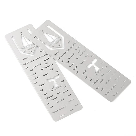 Personal Custom Stainless Steel & Brass Polished Silver Metal Bookmark with UV Printing Custom Design & Customer Logo