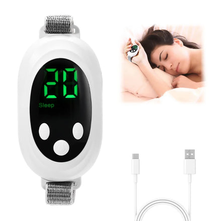 USB Rechargeable Sleep Aid Device Insomnia Portable Electric Handheld Sleeping Aid Machine for Improved Sleep Pressure Anxiety