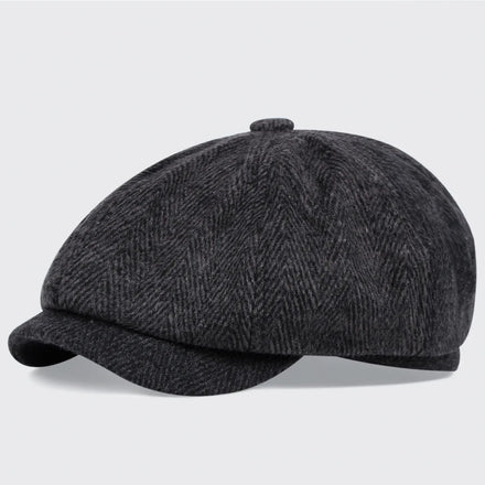 Newsboy Cap Peaky Herringbone Baker Boy Flat Caps for Men Newsboy Hat