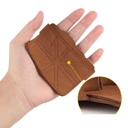 High Quality Microfiber Heavy Duty Bodybuilding Hand Gym Weight Lifting Straps Grip Pad Protectors Guards