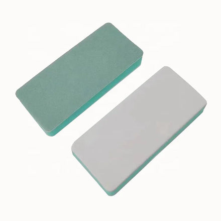 Custom Print Logo Double Sided Sponge & EVA Nail Shiner Care Buffers Block for Acrylic