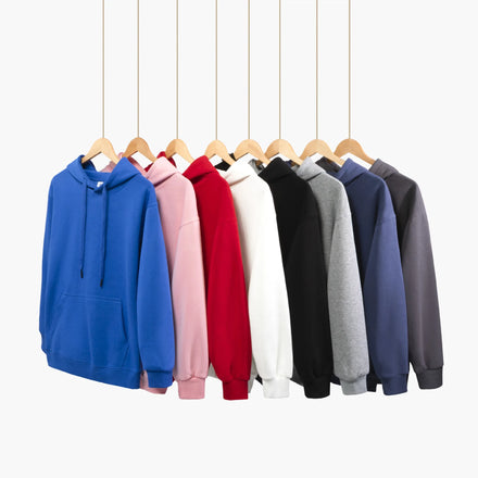 Wholesale Men's Winter 3D Embroidery Printed Cotton Knitted Eco-Friendly Loose Fit Heavyweight Streetwear Hoodies