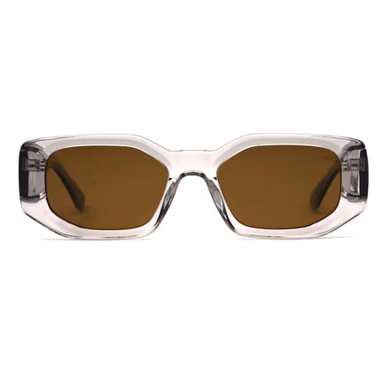 Finione Lunettes De Soleil Mode Femmes Outdoor Designer Fashion Rectangle Sunglasses Rectangle Sunglasses with Side Shield