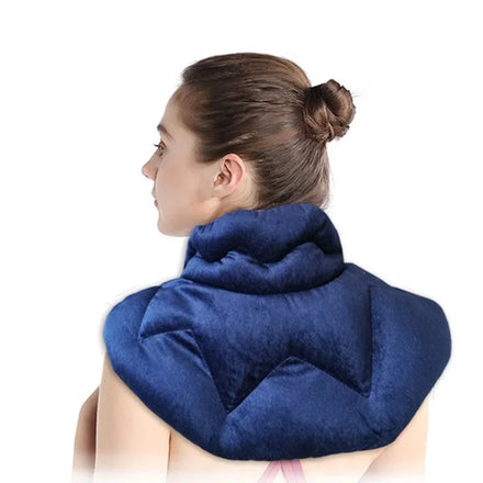 Microwavable Heat Pack Flax Seeds CE Certificate Reusable Heat Pads Shoulder Warmer for Pain Relief Muscle Ache Neck