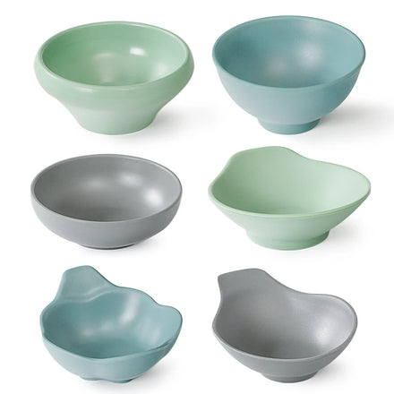 Creative Restaurant Melamine Small Rice and Soup Bowl Round Cold Dish Serving Bowl
