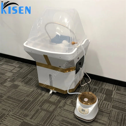 Kisen Professional Head Spa Backwash Shampoo Bowl Sink Portable Shampoo Basin with Water tank Water Heater No Plumbing
