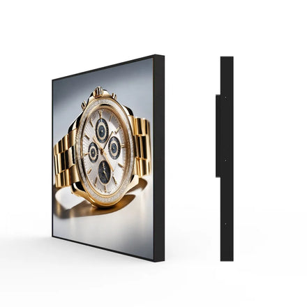 Custom 29.6 Inch Indoor Wall Mounted Digital Poster Signage Display Square LCD Monitor for Advertising