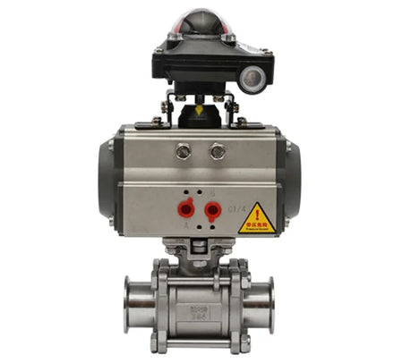 Vacuum Stainless Steel Pneumatic Ball Valve