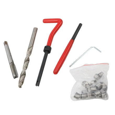 25 Thread Repair Tools Set Wire Thread Insert Car Tools Box Set Mechanics Wrench Professional Factory Durable and Sturdy