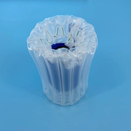 Factory Direct Sale Recyclable Cushion Bubble Column Inflatable Wine Bottle Shipper Air Bag Protection
