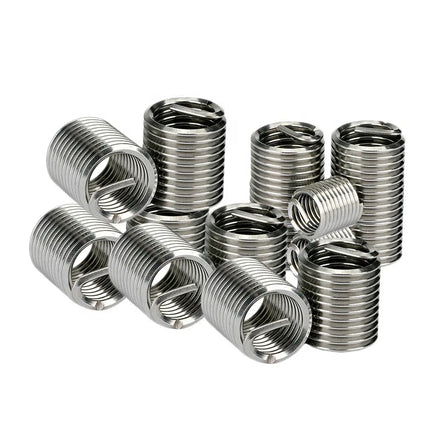 High Temperature Resistant M6 Stainless Steel Fully Threaded Inserts Repair 304 Extended Service Life Aviation Hardware Durable