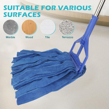 Hot Sale Microfiber Cloth Mop Head Easy to Replace Wholesale Customizable Packaging for Floor Usage