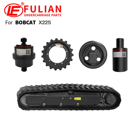 Mini Excavator Undercarriage Parts Drive Sprocket Idler Wheel Top Bottom Roller for Bobcat X225