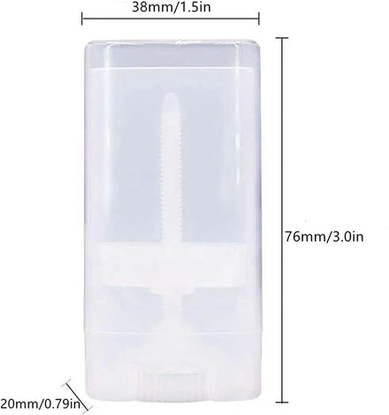 Color Customized Refillable Oval Deodorant Stick Container Travel Deodorant Tube Empty