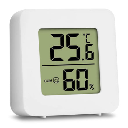 CIGARLOONG Mini Digital Thermometer Thermo Temperature Humidity Meter for Home Office Cigar Hygrometer