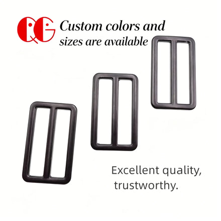 OEM Support for Customized logo Size and Color. High-quality Zinc Alloy Sliding Buckle for Clothing and Pet Accessories.