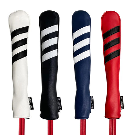 Custom Embroidery Design Golf Stick Head Protection Cover Golf Alignment Rod Head Covers