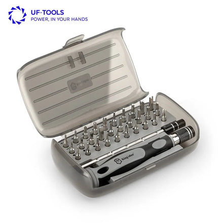 UF-TOOLS 32 1 Precision Electronics Repair Tool Kit 32 Micro Magnetic Bits Plastic DIY OEM Customizable CRV Screwdriver iPhone