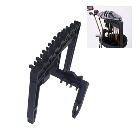 Golf Club Shafts Holder Can Hold 9 Iron Stacker Fits Any Size of Bag Organizer Golf Accessories Club Heads of Bags Golf Holder