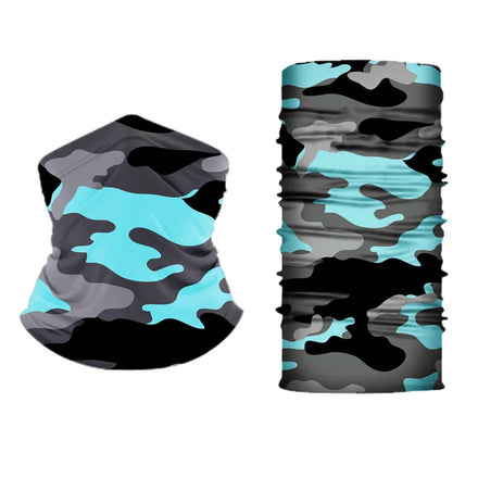 Wholesale Camouflage Bandana Custom Logo Neck Gaiter Unisex Magic Headwear for Outdoor