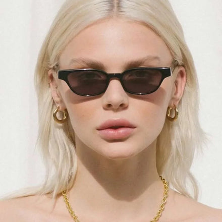 DOISYER Hot Selling Unisex Cat Eye Sunglasses Small Frame UV400 Classic Pilot Style Custom Design Wholesale Small Frame PC