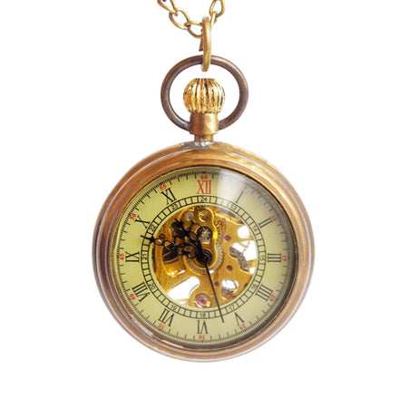 Antique Vintage Maritime Nautical Victoria London Brass Pocket Watch with 12 Hour Analogue Display & Box Low Price