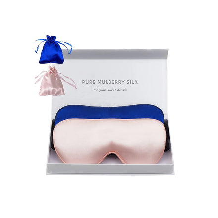 Custom Weighted Eye Pillow Silk Cotton Sleep Eye Mask Silk Eyemask Sleep Eye Shade