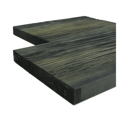 12ft Britain Popular Exterior PU Composited Decking Weather-Resistant Better Than Deckboard Structure 200*25mm Outdoor Decking