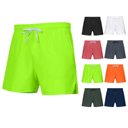 Outdoor New Style Running Custom logo Men's Quick Dry Solid Casual Gym Wear Men's Causal Beach Shorts Men Sports Shorts