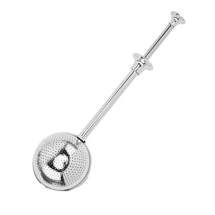 Hot Mesh Eco-Friendly for Herb Spice Filter Strainer Tea Infuser 304 Stainless Steel Loose Leaf Long Handle Easy Wash