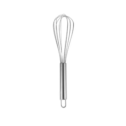 Household Eco-Friendly 10 Inch Stainless Steel Balloon Egg Beater Baking Handheld Egg Whisk Hand Shake Mixing Stick