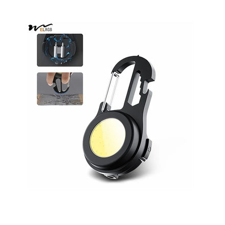 Rechargeable COB Keychain Light Emergency Work & Life LED Bottle Opener Screwdriver Wrench Remote Control Switch Smart Bulbs