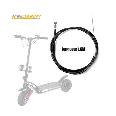 Escooter Double Brake Cable for Kugoo M4130CM Front 210CM Rear Brake Line for Kugoo Electric Scooter Accessories