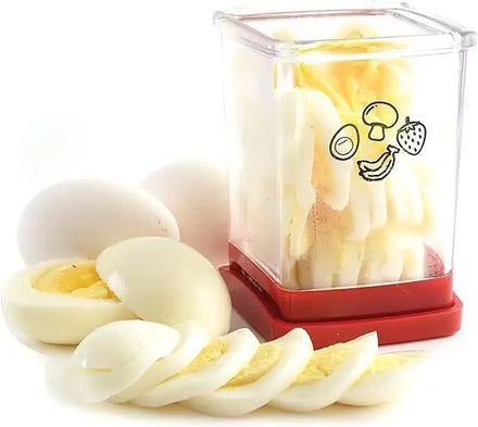 Multifunctional Besafe Kitchen Egg and Fruit Cutter Cup Speed Slicer for Vegetable Strawberry Banana Salad Fresh Platter